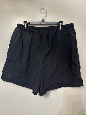 Athletic Works Black Pull-On Athletic Shorts